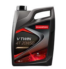 Olio Vtwin 4T 20W50 Champion LT.1 per Moto e Scooter 4 Tempi