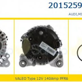 Alternatore Audi A1 A3 A4 Alhambra Altea Toledo Octavia Golf V 2,0TDI