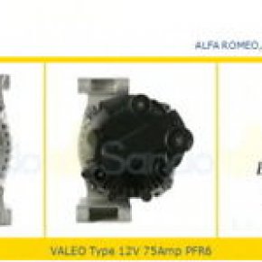 Alternatore Alfa Mito 500 DOBLO' Fiorino G.PUNTO 1,3MJT Astra Corsa 1,3 Cdti