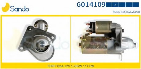 Motorino Avviamento Ford Focus Cmax 1,6 Tdci MAZDA3 Volvo C30 V50