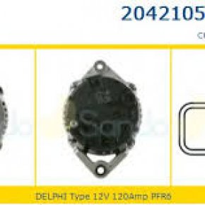 Alternatore Chevrolet Captiva Nubira 2,0 D Opel Antara 2,0 Cdti