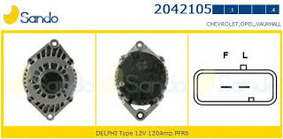 Alternatore Chevrolet Captiva Nubira 2,0 D Opel Antara 2,0 Cdti